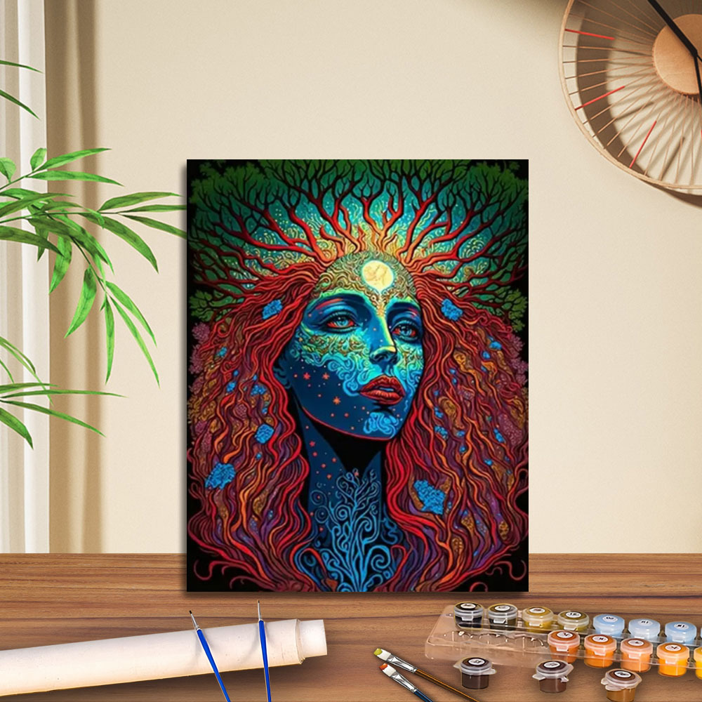 Transfronterizo jitdiy agente de pintura al óleo digital fabricantes al por mayor artesanal amazon pintura al óleo decorativa barraca de relleno