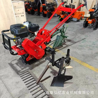 7.5马力履带微耕机山地丘陵加宽链轨耕地机翻地松土除草开沟犁地