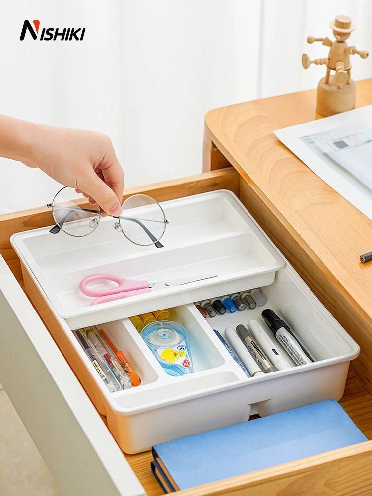 Drawer finishing box partition storage box partition board free combination cabinet storage compartment