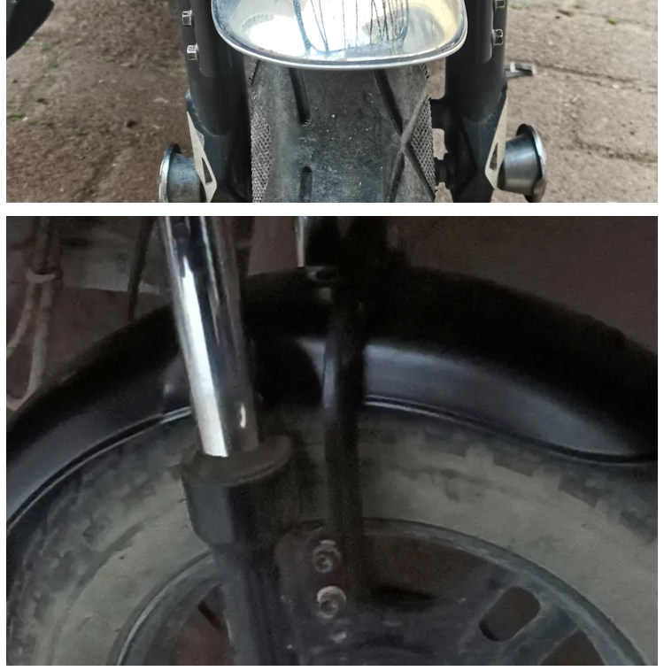 Casual Tricycle Mudguard Bracket, Front Fork Mudguard Frame, U-Shaped Support Frame, Simple Model Electric Vehicle Mudguard Frame