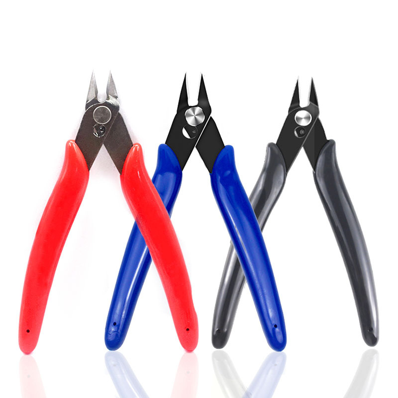 批发170剪钳DIY钳子工业钳斜口钳斜嘴剪钳塑料水口钳如意斜口钳