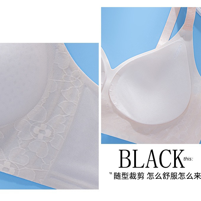 Ventas directas de fábrica comercio electrónico transfronterizo Sudeste de Asia Vietnam Tailandia damas verano ligero y cómodo sujetador de colección lateral