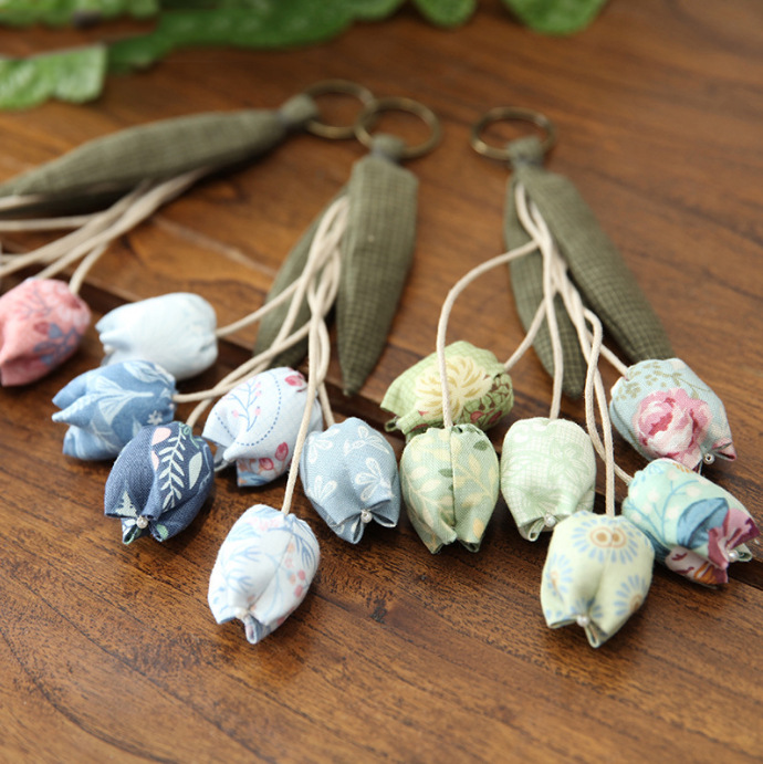 Bordado hecho a mano DIY creativo colgante adulto principiante patchwork bordado bolsa de regalo de coche bordado colgante