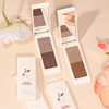 Makeup primer, two-color eye shadow, eyeshadow palette, new collection, earth tones, European style