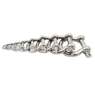 American bow shackle manufacturers spot wholesale non-standard shackle D-rigging lifting shackle bow snap ring