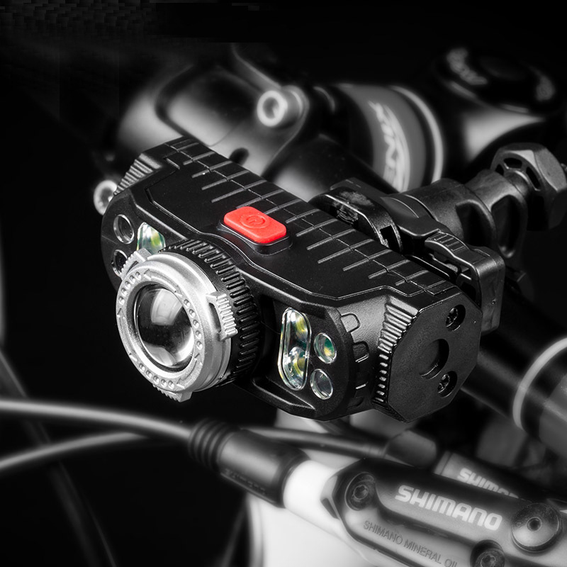 Fuente de luz múltiple fuerte inducción de pesca nocturna magnética pequeño faro LED carga multifuncional al aire libre multi-faro Luz de marcha faro