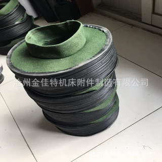 油缸防尘套气缸保护罩活塞杆丝杠液压轴丝杆拉链伸缩式圆形防护罩