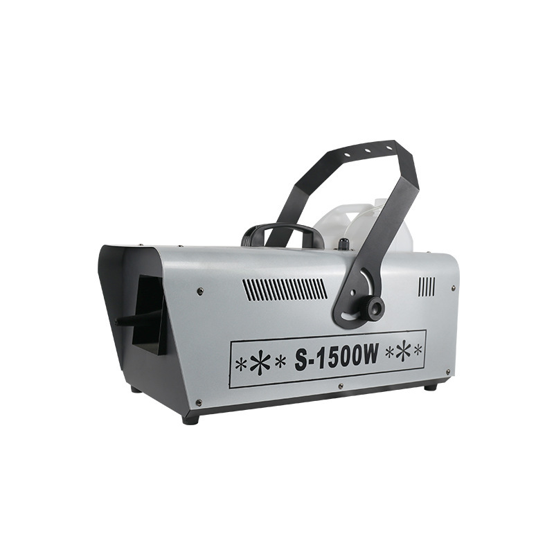 Máquina de nieve de alto rendimiento de 1500w, máquina de pulverización de nieve artificial, máquina de caída de nieve, equipo de efectos especiales navideños, máquina para hacer nieve