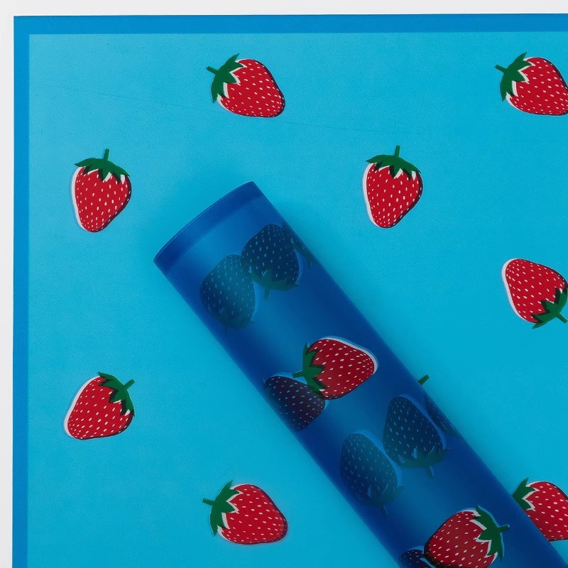LiZhiRan impermeable niebla de papel de embalaje de flores fresas Magic Edge niebla de papel florista ramo de papel de envoltura