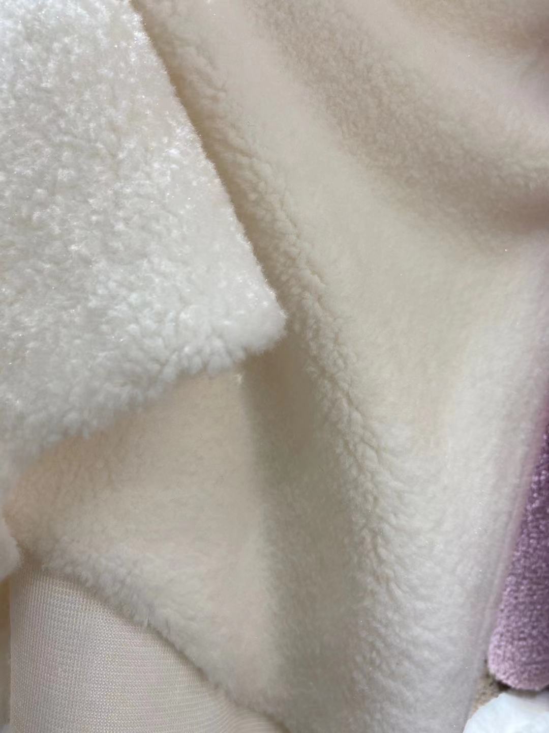 Nuevo en stock super suave Hao cachemir de Cachemira imitación Cachemira grano terciopelo tela Otoño e Invierno ropa juguete bufanda tela
