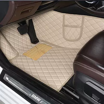 and passenger seats, and the rear special – Modelə uyğun ayaqaltı - single-layer-main-driving-beige