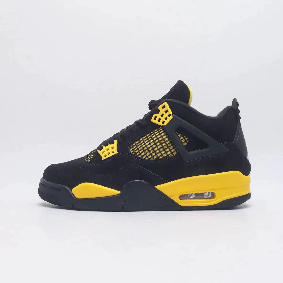 Putian Chunyuan AJ4 спортивные баскетбольные кроссовки Qiao 4 электрическая Mother Bai Cement Oreo Midnight Blue Blue одинаковые обувь для мужчин и женщин