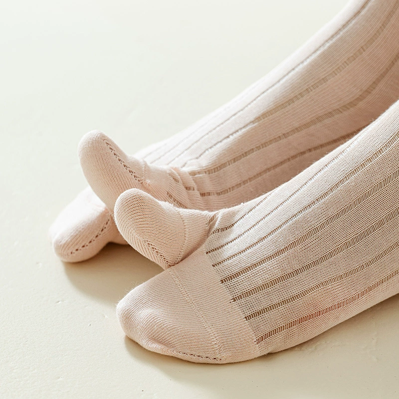 Split-Toe (Tabi) Calf Socks, Women's Summer Mesh Knee-High, Cotton Blend, Size 35–40