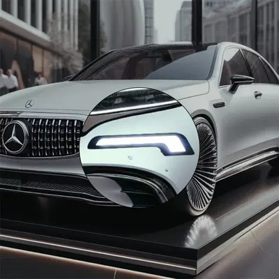 running lights modified Mercedes-Benz L-shaped – Gündüz işıqları