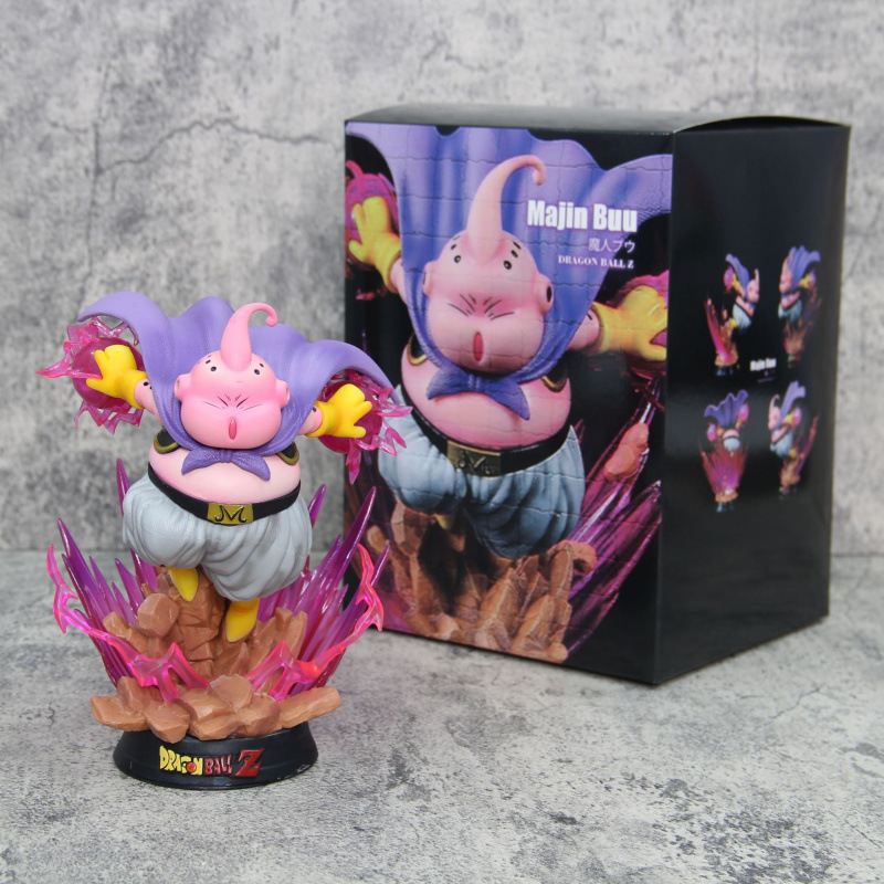 Dragon Ball Glowing Buu Figure: Exploding Wave Resonance, Cloak-Bu, Case Decoration Statue Model