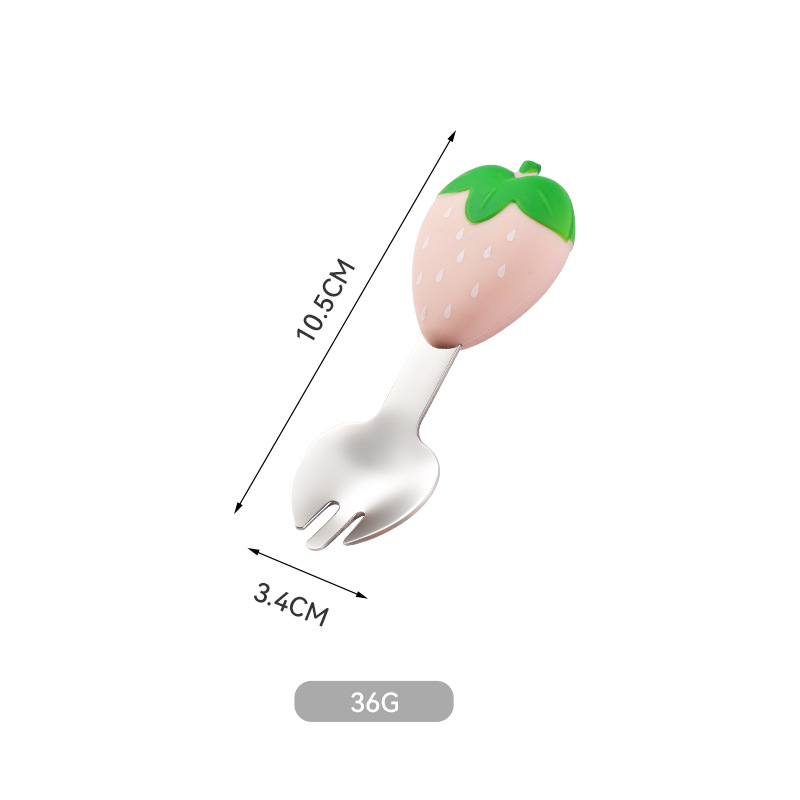 핑크 딸기★-싱글 포크