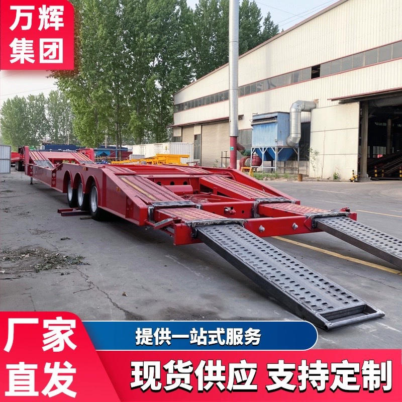 Транспортировка грузов на низкорамном полуприцепе, тягаче, грузовике, оборудовании и технике.