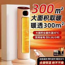 跨境立式取暖器家用暖风机浴室速热小型电暖器冷暖两用石墨烯速热