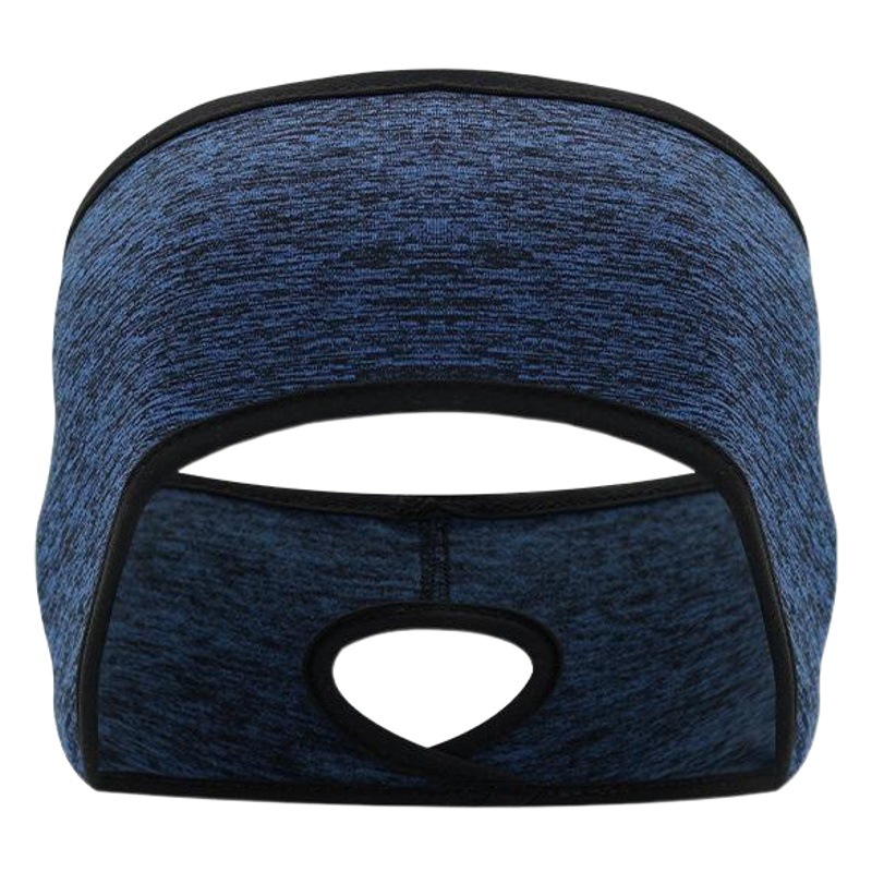 Winter Amazon Cationic Fleece Ear Protection Headband for Sports, Running and Cycling, Warm and Cold-Proof Ponytail Forehead Protection