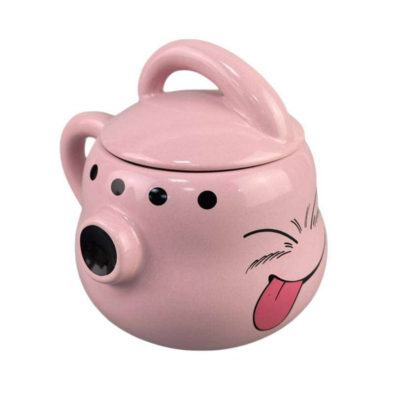 Mujer de la magia Boomerang taza de cerámica taza de café personalidad creativa taza de desayuno con tapa modelo de exportación
