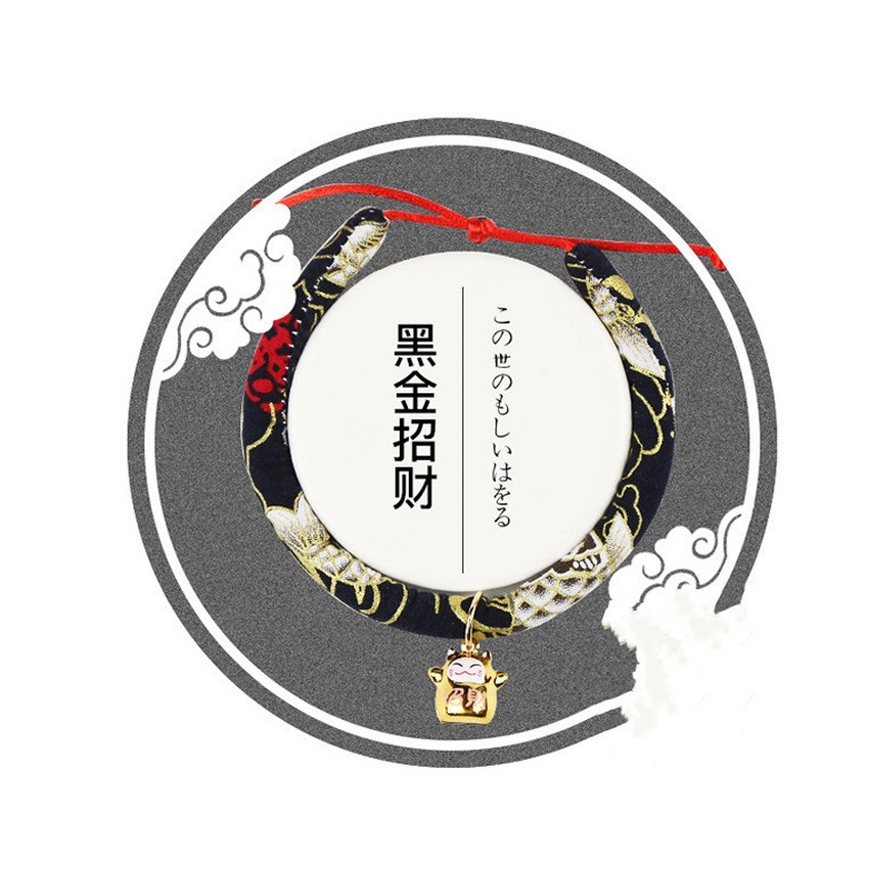 Collar de gato accesorios de campana gato gato gatito accesorios de cuello mascota gatito collar babero perro collar decorativo