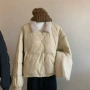 冬季翻领保暖宽松棉服