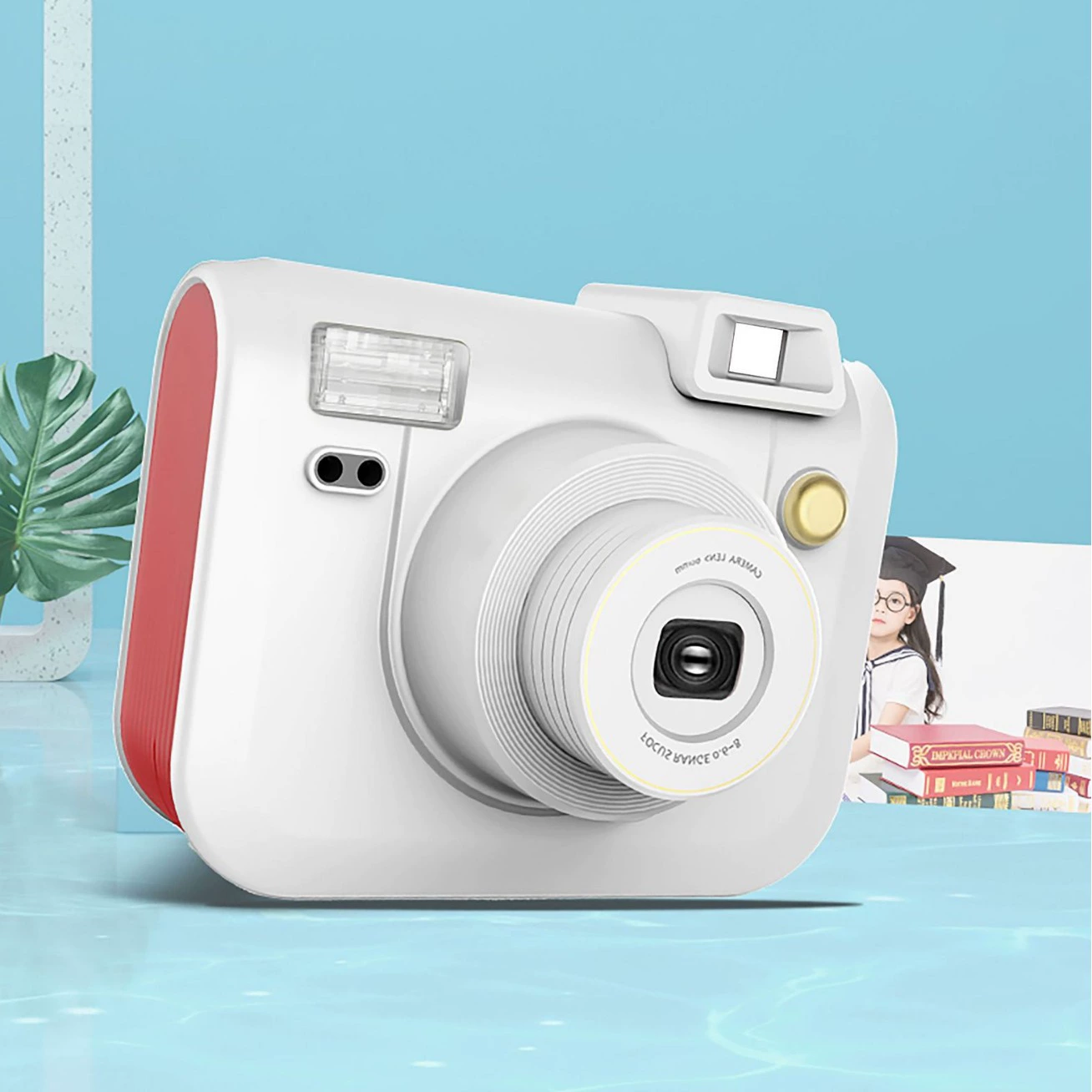 Fuji mini13 плоская замена Polaroid студент кампус входного уровня камера совместима с мини3 дюйма белая кромка фотобумага