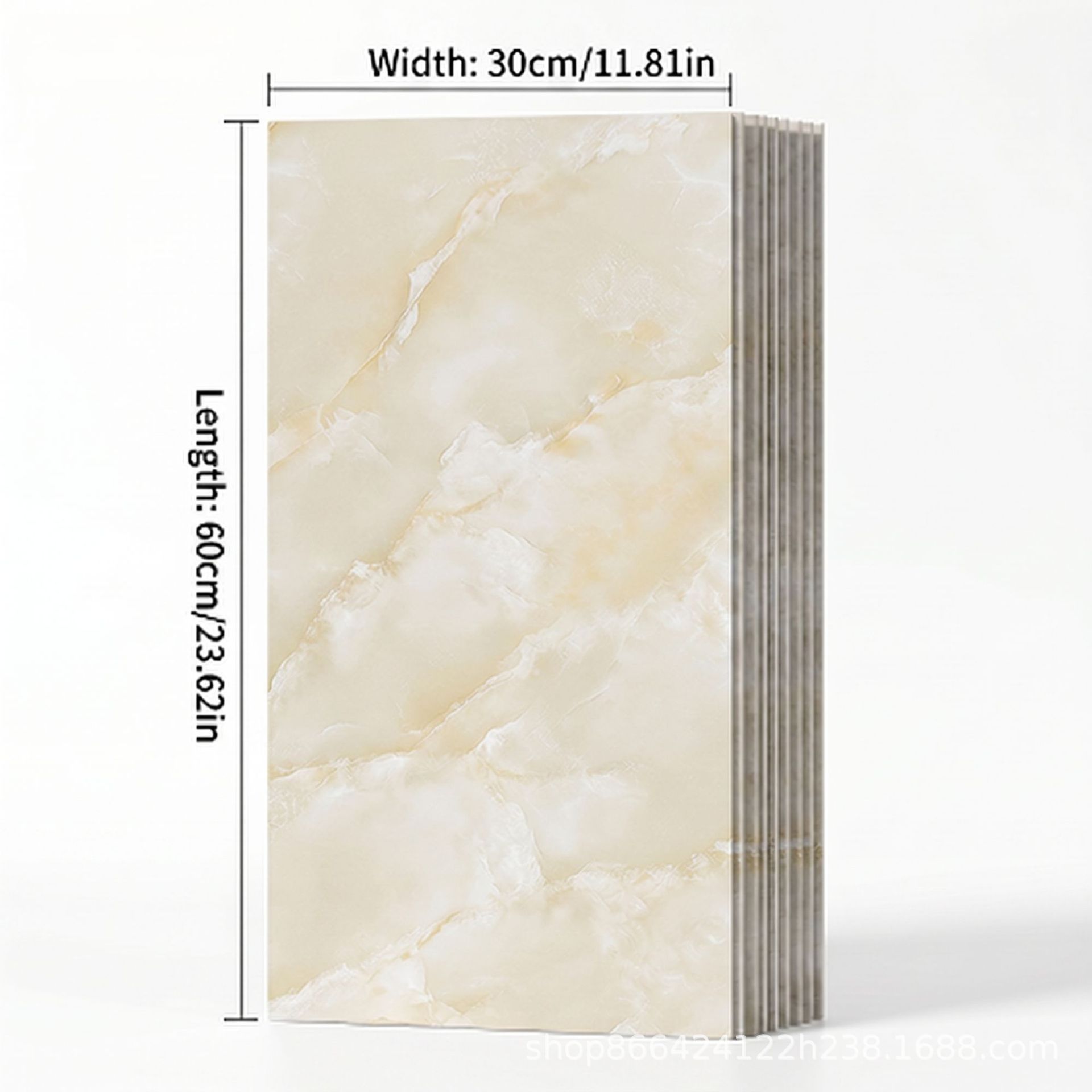 azulejos imitados pegatinas de mármol renovación de la pared decoración del hogar pared de fondo impermeable a prueba de humedad placa de aluminio y plástico