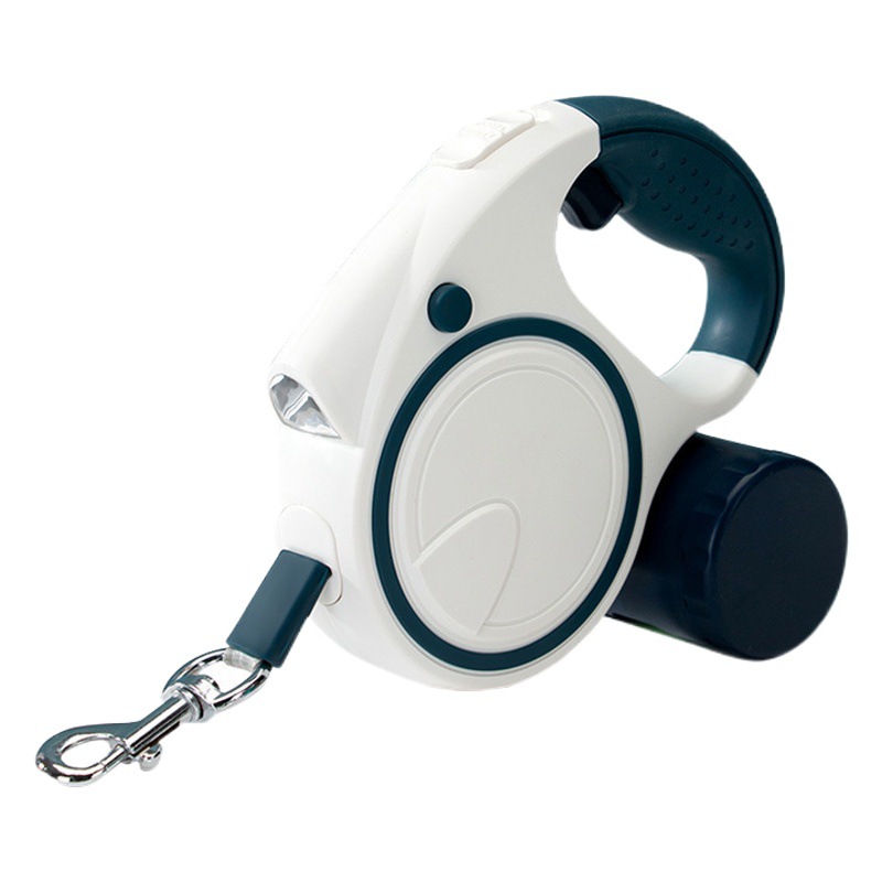 Mascota Correa luminosa automática perro cuerda retráctil perro caminando cuerda cadena gato cuerda mediano y pequeño perro suministros