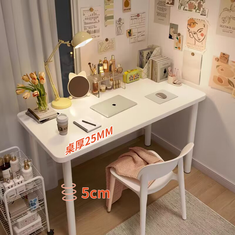 Escritorio dormitorio chica estudiante hogar Mesa de la computadora simple casa de alquiler moderno simple aprendizaje Escritorio de escritura