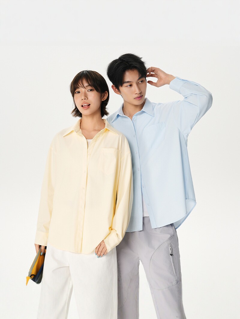 Summer Sun Protection Shirt for Men and Women, Ice-Feel Breathable Upf50+ Lightweight Long-Sleeved Outdoor Sun Protection Clothing, Fashionable Top