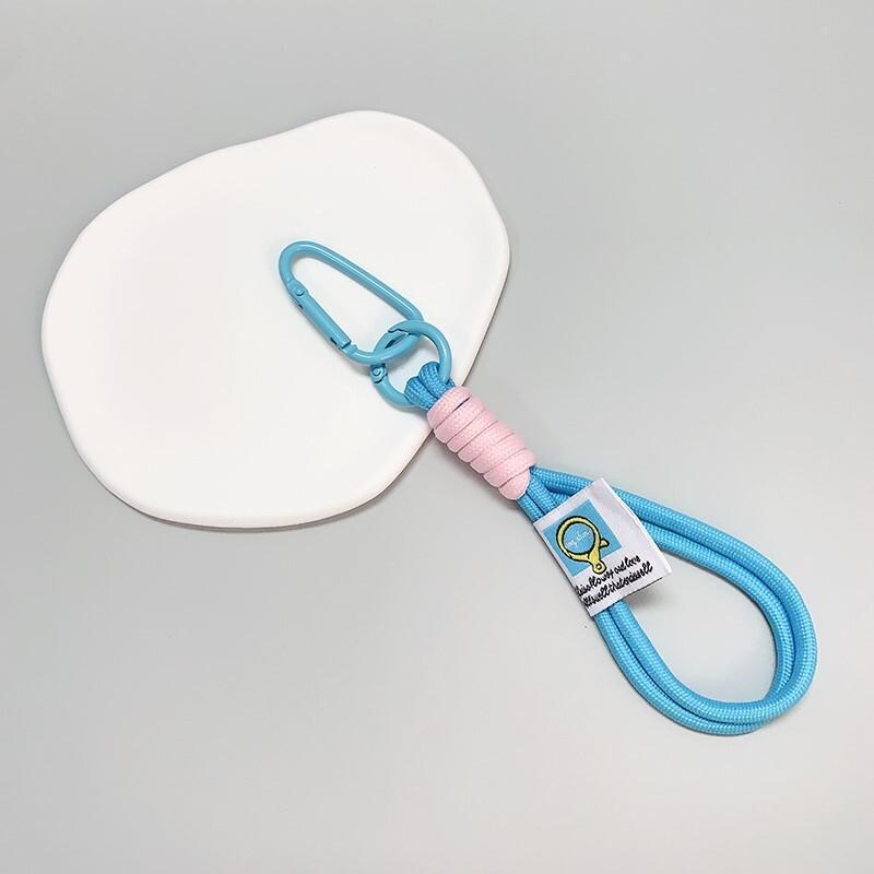 Llavero y Colgante para Bolso de Poliéster Tejido Decorativo para Teléfono y Bolso