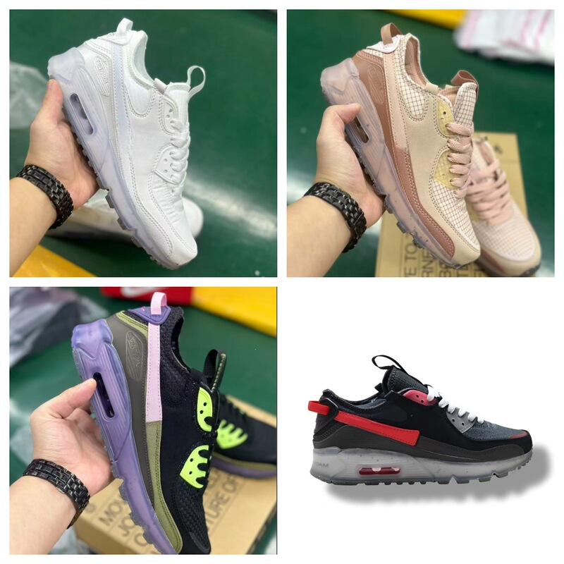 Air Max 90 Terrascape Shock-Absorbing and Wear-Resistant Low-Top Running Shoes