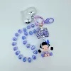 Miss Butterfly crystal mobile phone chain