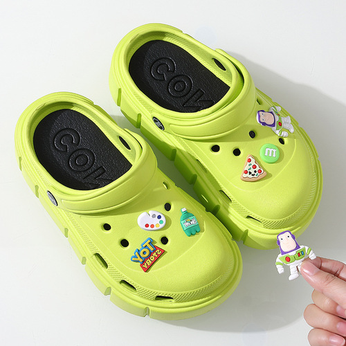 Crocs diy accessories shoe flowers cute cartoon plastic shoe buckles decorative buckles handmade slippers buckle accessories wholesale
