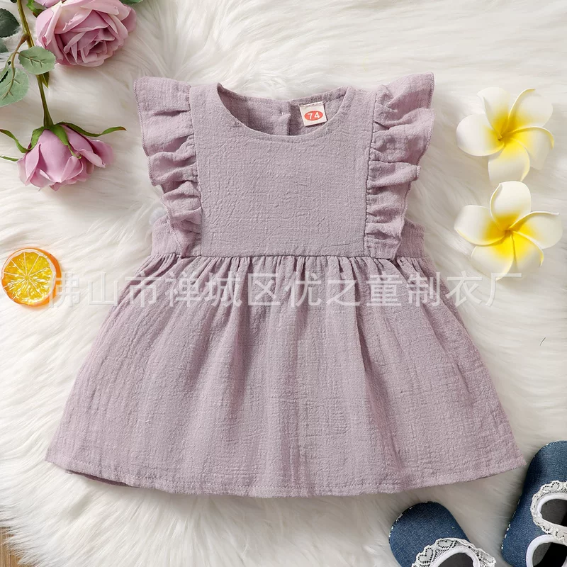 (Cross-border trading), bamboo purple dress sleevless