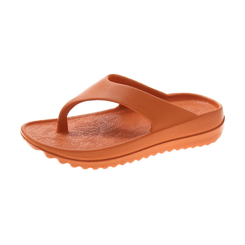 New coconut slippers, flip-flops, cross-border women's outdoor wear, soft soles, thickened couple's flip-flops, beach sandals and slippers for men