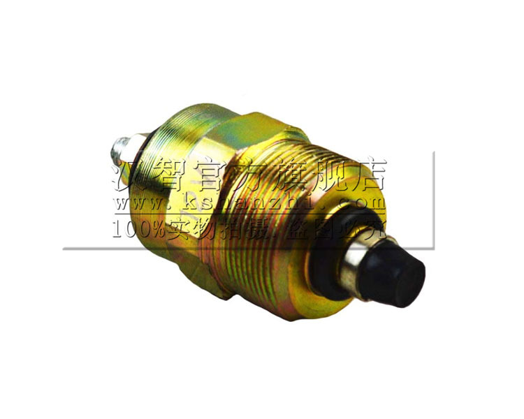 Válvula solenoide de carretilla elevadora de 12V C240 S4S 493 válvula solenoide de retorno de aceite de entrada de aceite del motor válvula solenoide de bomba de aceite de alta presión