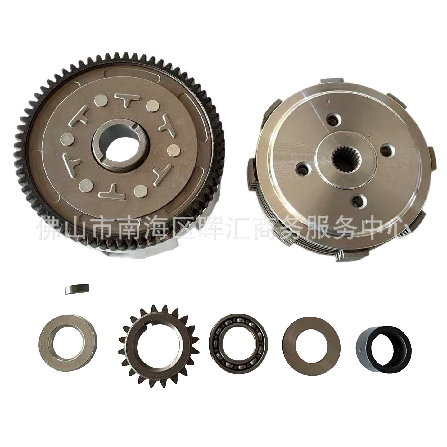 Fabricantes de embrague del sudeste asiático piezas de motocicleta WAVE125 W125 4 columnas 5 piezas de embrague conjunto tambor