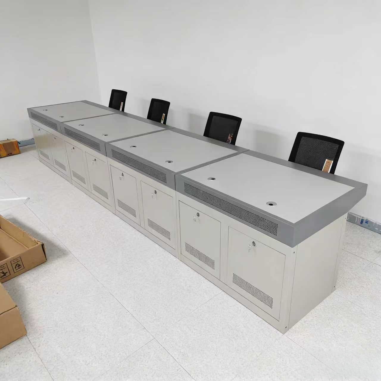 Monitoring Operation Console, Command Center Control Console, Three-Unit, Five-Unit, Three-Person Dispatching Station, Thickened Workbench, Command Table
