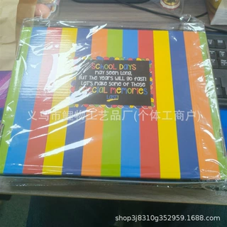 新品Easiest School Days Memory Album儿童节简单的学生时光相册