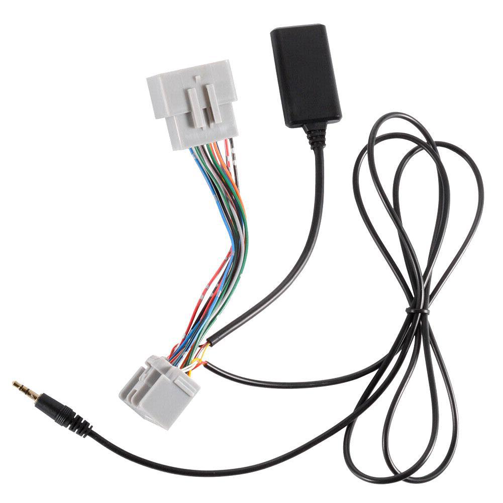 适用沃尔沃VOLVO C S V CX系列30 -70AUX线+蓝牙音频接收器蓝牙线|ms