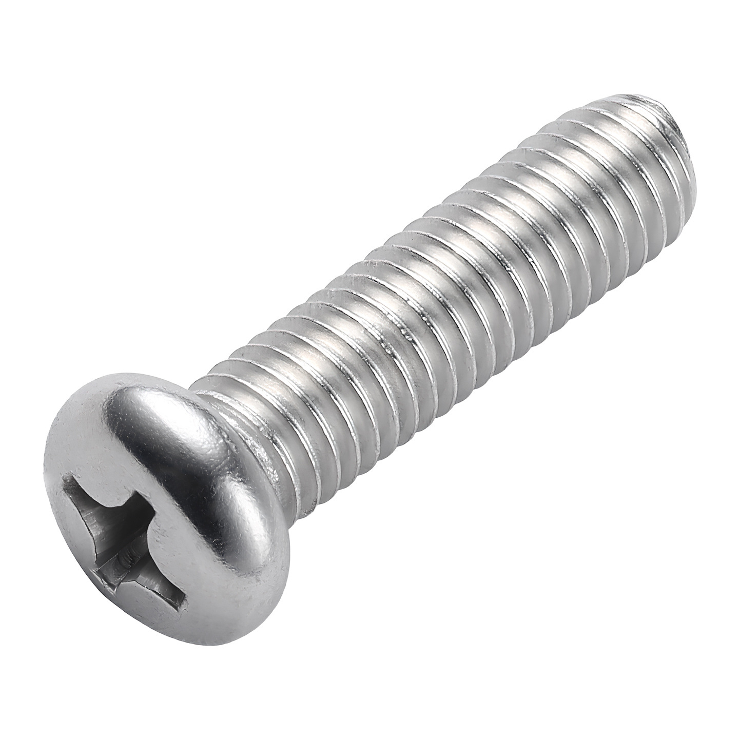 304 acero inoxidable tornillo de cabeza de cruz tornillo de diente tornillo de cabeza de disco tornillo de interruptor de toma tornillo pequeño M2M3M4M5