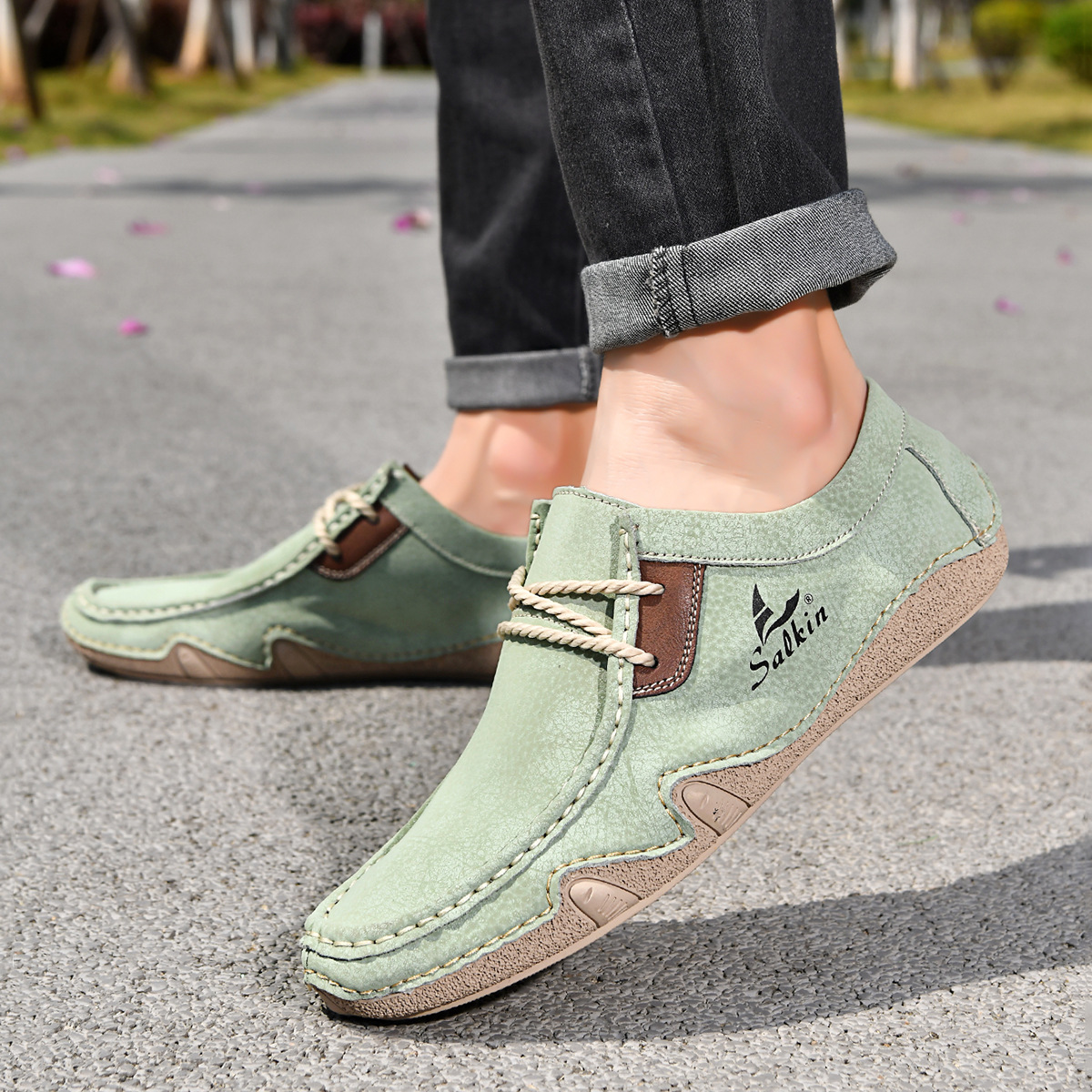 Scarpe casual da uomo low-top modello martin con polpo_voghion.com