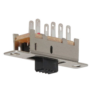 Three-Speed Toggle Slide Switch Ss23F06 Timed Bent-Leg Switch