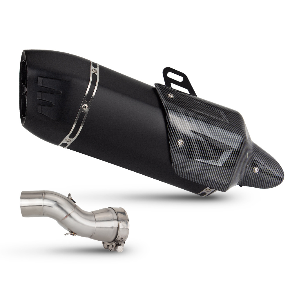 Suitable for Motorcycle Modification: R1200Gs Mid-Section, R1200/1250Gs/Adv Waterbird Exhaust Pipe Mid-Tail Section