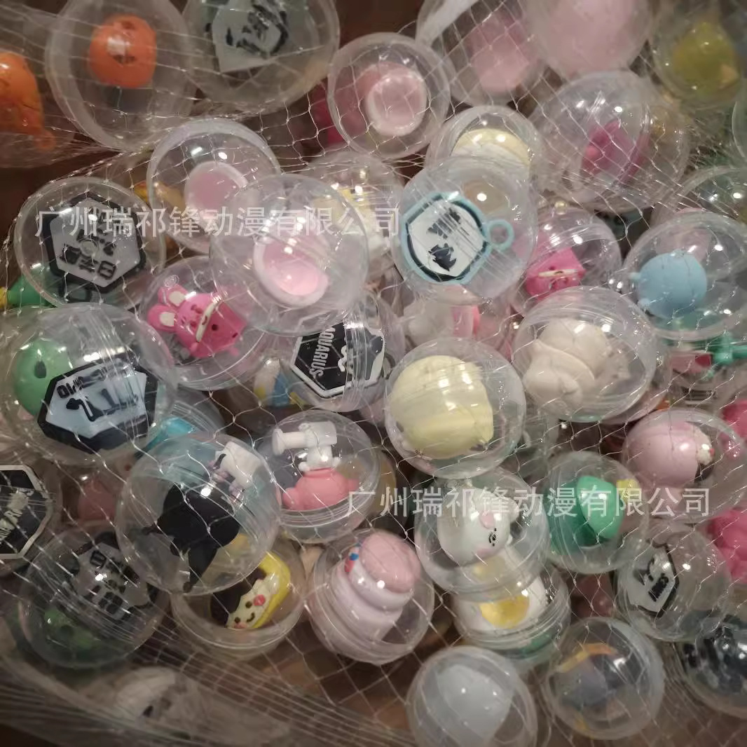 45mm torcer huevo torcer bola juguetes de dibujos animados muñecas torcer huevo torcer juguetes torcer huevo torcer actividades de jardín de infantes