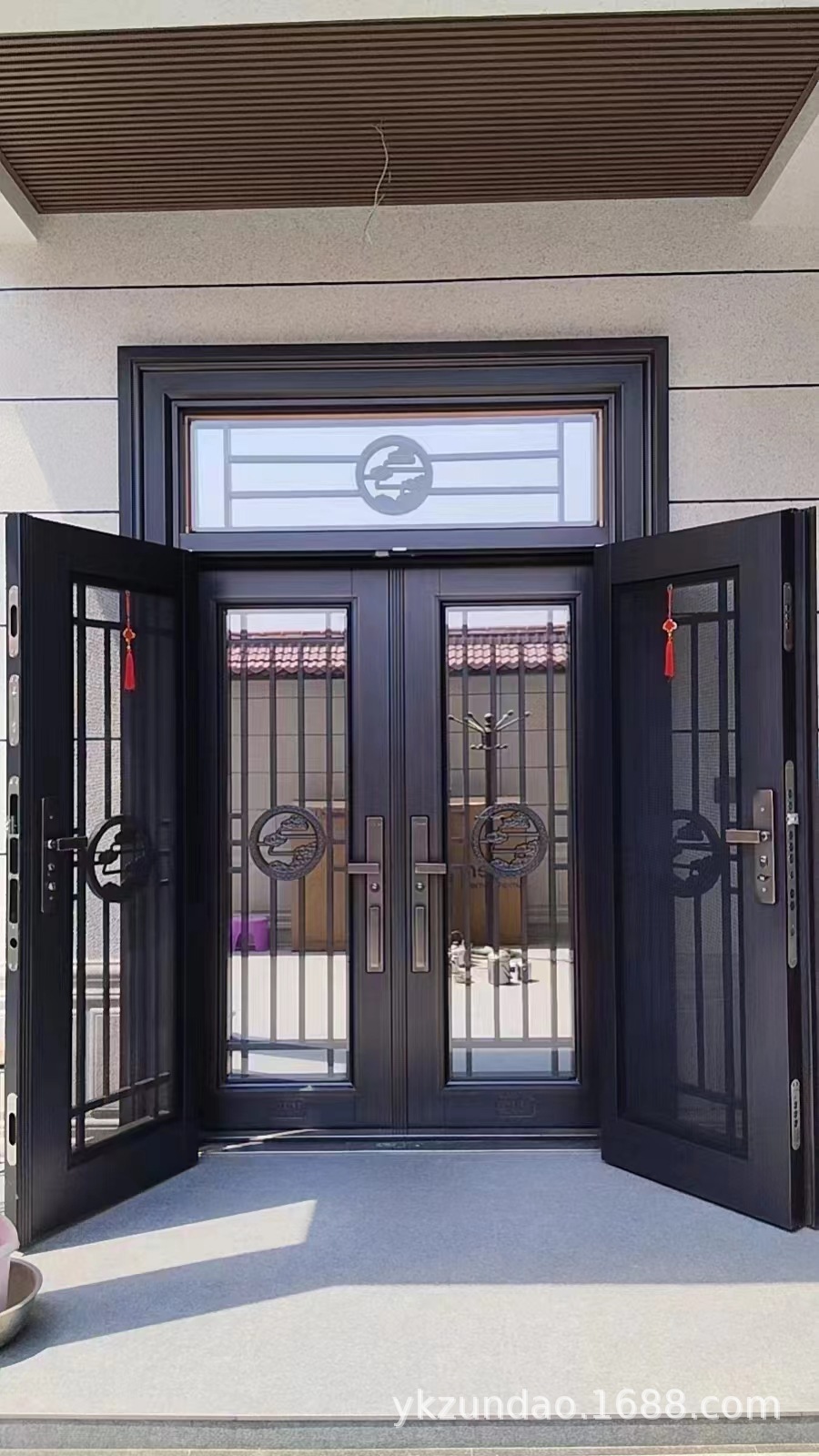 非标锌合金复合门