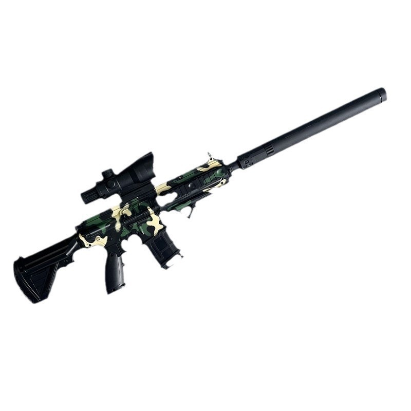 Rifle M416 disparar al blanco para niños 98k pistola de bala suave pistola de juguete para niños número de pistola de francotirador