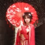 摄影演出舞蹈走秀油纸伞